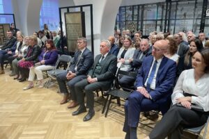 26.09.2025. Sandomierz. Uroczyste otwarcie kamienicy Oleśnickich / Fot. Grażyna Szlęzak - Radio Kielce
