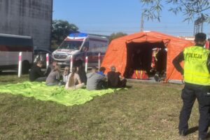 12.09.2025. Skarżysko-Kamienna. Ćwiczenia „Gołoborze 2025” / Fot. Anna Głąb - Radio Kielce