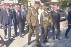 27.09.2025. Skarżysko-Kamienna. XXX Pielgrzymka Pracowników Przemysłu Zbrojeniowego i Lotniczego do Sanktuarium Ostrobramskim w Skarżysku-Kamiennej / Fot. Anna Głąb - Radio Kielce