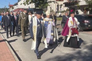 27.09.2025. Skarżysko-Kamienna. XXX Pielgrzymka Pracowników Przemysłu Zbrojeniowego i Lotniczego do Sanktuarium Ostrobramskim w Skarżysku-Kamiennej / Fot. Anna Głąb - Radio Kielce