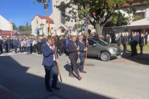 27.09.2025. Skarżysko-Kamienna. XXX Pielgrzymka Pracowników Przemysłu Zbrojeniowego i Lotniczego do Sanktuarium Ostrobramskim w Skarżysku-Kamiennej / Fot. Anna Głąb - Radio Kielce
