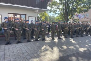 27.09.2025. Skarżysko-Kamienna. XXX Pielgrzymka Pracowników Przemysłu Zbrojeniowego i Lotniczego do Sanktuarium Ostrobramskim w Skarżysku-Kamiennej / Fot. Anna Głąb - Radio Kielce