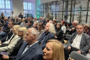 26.09.2025. Sandomierz. Uroczyste otwarcie kamienicy Oleśnickich / Fot. Grażyna Szlęzak - Radio Kielce