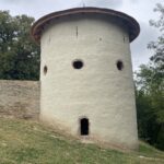 07.09.2025. Nowe Kichary. Uroczyste zakończenie remontu zabytkowej baszty / Fot. Grażyna Szlęzak - Radio Kielce