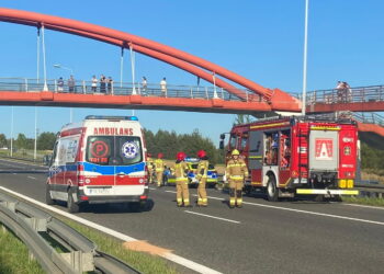 Groźna kolizja na drodze krajowej