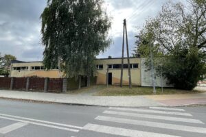 Sandomierz. Miejsce, w którym powstanie budynek do schronienia ludności / Fot. Grażyna Szlęzak - Radio Kielce