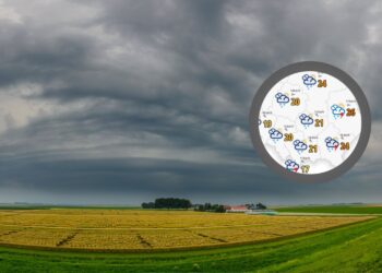 Możliwe burze i gradobicia, po których powróci upał