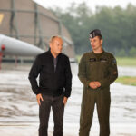 11.09.2025. Łask. Premier Donald Tusk w 32. Bazie Lotnictwa Taktycznego w Łasku / Fot. PAP - Marian Zubrzycki