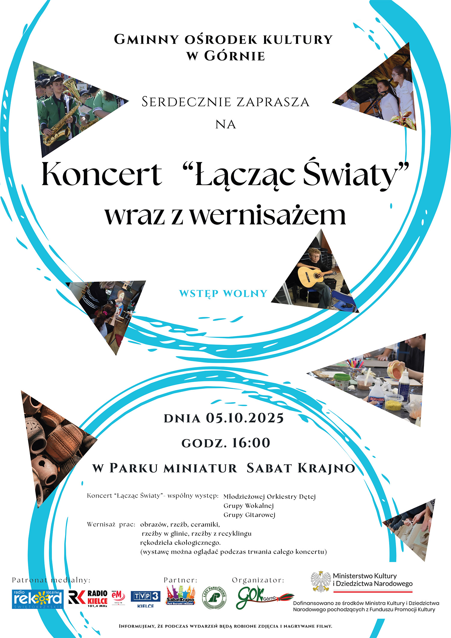 Koncert „Łącząc światy” wraz z wernisażem - Radio Kielce
