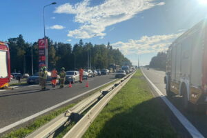 Groźna kolizja na drodze krajowej - Radio Kielce