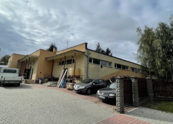 Sandomierz. Miejsce, w którym powstanie budynek do schronienia ludności / Fot. Grażyna Szlęzak - Radio Kielce