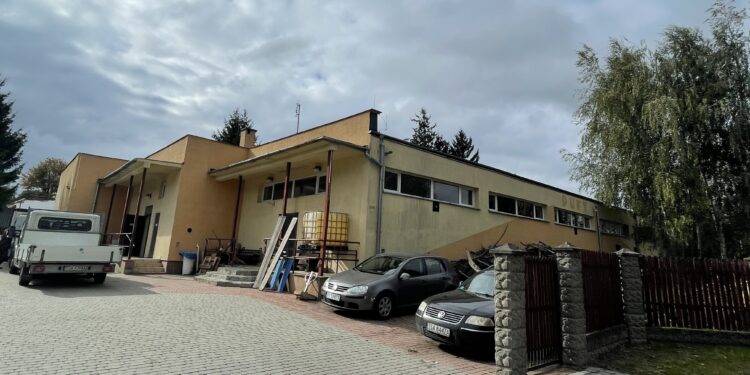 Sandomierz. Miejsce, w którym powstanie budynek do schronienia ludności / Fot. Grażyna Szlęzak - Radio Kielce