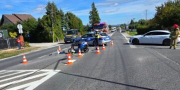 18.09.2025. Radlin. Wypadek / Fot. policja
