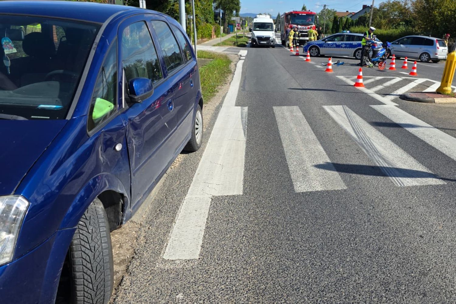18.09.2025. Radlin. Wypadek / Fot. policja