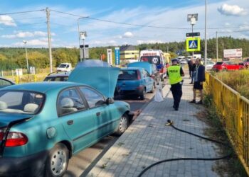 02.09.2025. Suków Papiernia. Wypadek / Fot. policja
