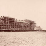 Kielce. 1884 r. Budowa dworca kolejowego / źródło: fotopolska.eu