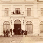 Kielce. 1885 r. Dworzec kolejowy / źródło: fotopolska.eu
