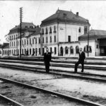 Kielce. Dworzec kolejowy / źródło: facebook.com/KielceNaPrzestrzeniLat; zdjęcie ze zbioru Januariusza Glibowskiego