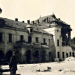 Kielce. Październik 1939 r. Dworzec kolejowy / źródło: fotopolska.eu