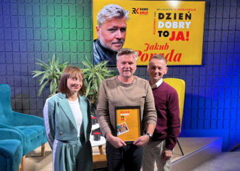 Audycja „Dzień Dobry, to Ja! Rozmowy inne niż wszystkie w Radiu Kielce”. Jakub Porada / Fot. Anna Sokołowska - Radio Kielce