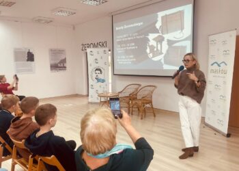 17.10.2025. Konferencja w CEiK Szklany Dom w Ciekotach „Żeromski. Od 1925 do nieskończoności” / Fot. Dorota Klusek - Radio Kielce