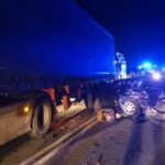 20.10.2025. Czekarzewice Pierwsze. Wypadek / Fot. policja