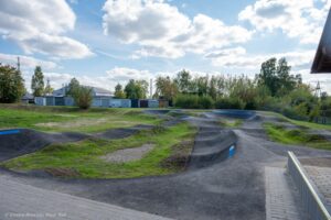 Nowiny. Pumptrack / Fot. Gmina Nowiny - Facebook