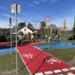 30.10.2025. Tarnawa. Miasteczko ruchu drogowego / Fot. Jakub Rożek - Radio Kielce