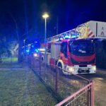 27.10.2025. Sandomierz. Pożar domu / Fot. PSP Sandomierz