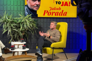 Audycja „Dzień Dobry, to Ja! Rozmowy inne niż wszystkie w Radiu Kielce”. Jakub Porada / Fot. Anna Sokołowska - Radio Kielce