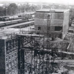 Kielce. Lata 1970-1971. Budowa dworca kolejowego / źródło: fotopolska.eu