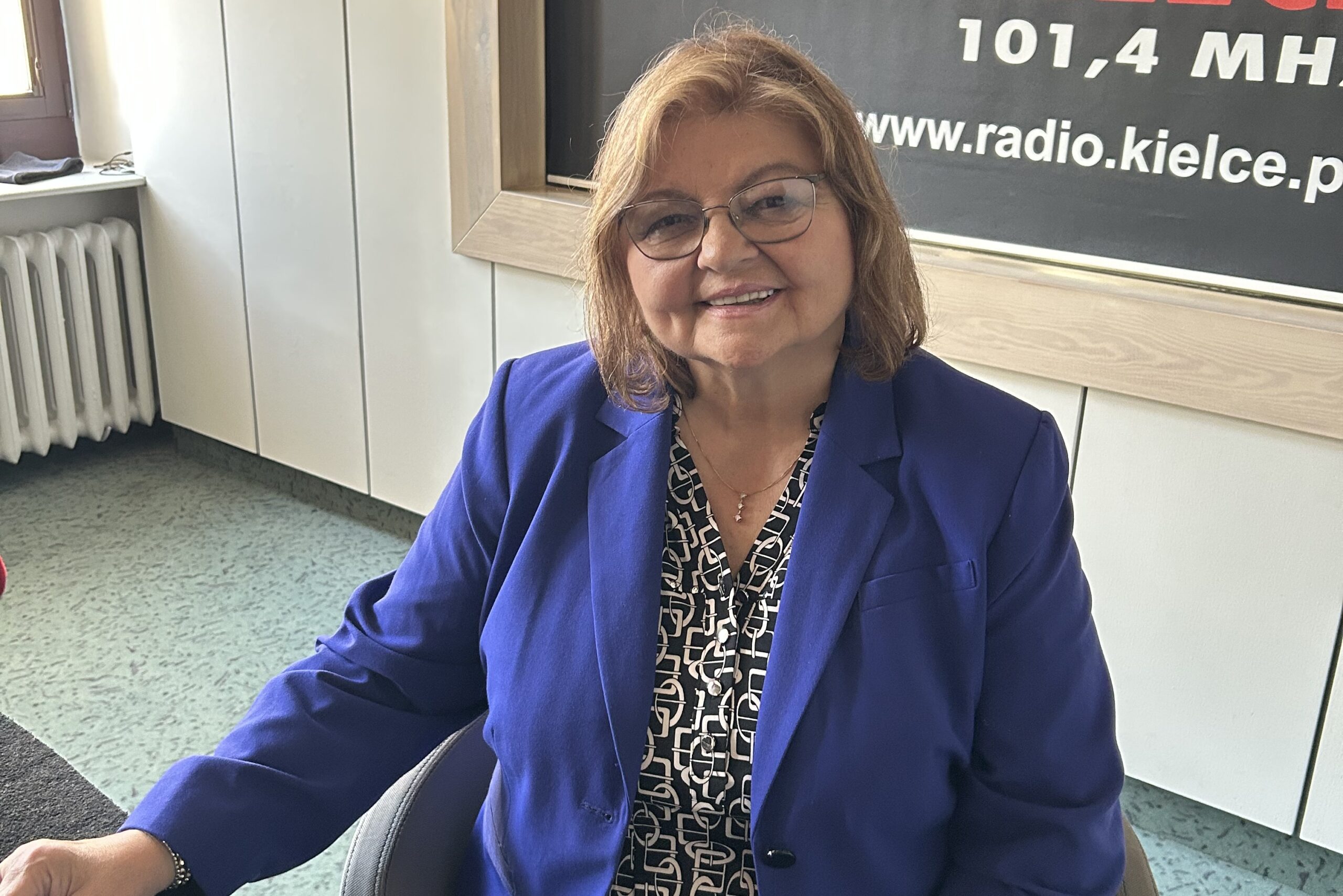Polonijne Radio Kielce: 50 lat na obczyźnie - Radio Kielce Polonijne Radio Kielce. Na zdjęciu: Elżbieta Gardiasz / Fot. Radio Kielce