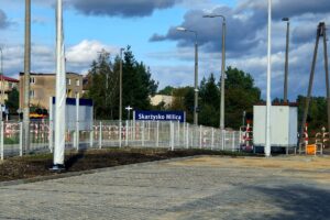 Skarżysko-Kamienna. Parking przy przystanku kolejowym Milica, / Fot. UM Skarżysko