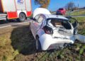 Zderzenie dwóch samochodów. Jedna osoba ranna - Radio Kielce 29.10.2025. Goźlice. Wypadek / Fot. PSP Sandomierz, KPP Sandomierz