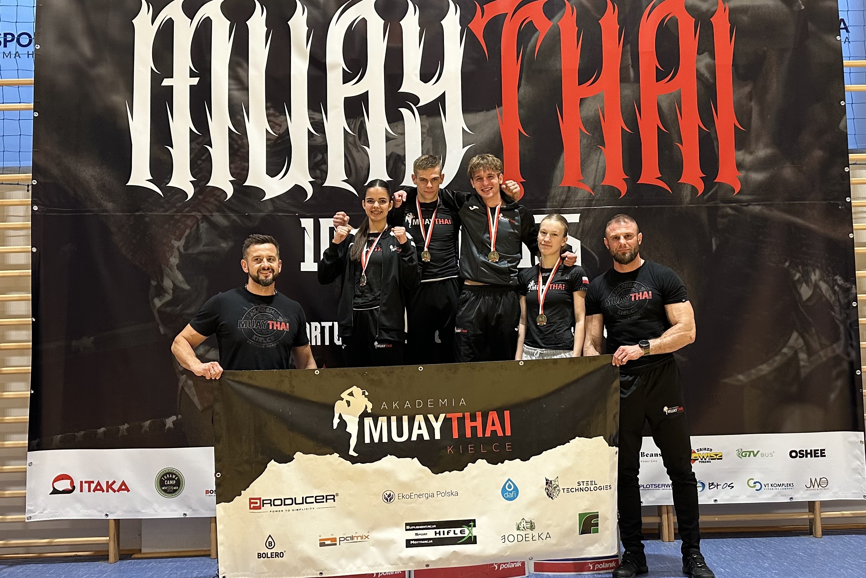 Medalowy turniej Akademii Muay Thai Kielce