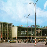 Kielce. 1976 rok. Dworzec kolejowy / źródło: fotopolska.eu