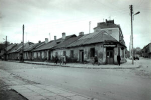 Kielce. Ulica Wesoła. Październik 1967 roku / źródło: facebook.com/kieleckieinwestycje