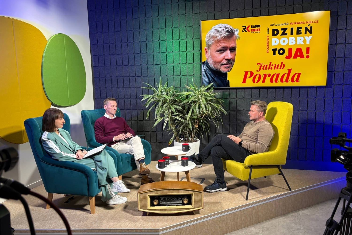 Audycja „Dzień Dobry, to Ja! Rozmowy inne niż wszystkie w Radiu Kielce”. Jakub Porada / Fot. Anna Sokołowska - Radio Kielce Audycja „Dzień Dobry, to Ja! Rozmowy inne niż wszystkie w Radiu Kielce”. Jakub Porada / Fot. Anna Sokołowska - Radio Kielce
