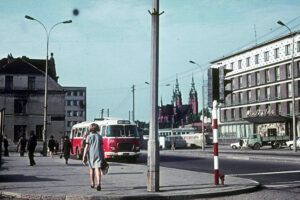 Kielce. Ulica Żelazna. Lata 1969-1971 / źródło: facebook.com/kieleckieinwestycje