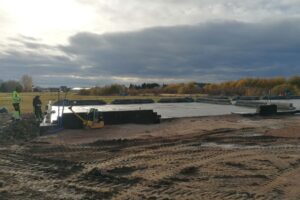 Busko-Zdrój wzmacnia obronę cywilną - Radio Kielce Busko-Zdrój. Budowa Magazynu Obrony Cywilnej / Fot. Marta Gajda-Kruk - Radio Kielce