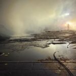 Pożar odpadów pod Kielcami. Strażacy apelują o nieotwieranie okien - Radio Kielce 04.10.2025. Górki Szczukowskie. Pożar / Fot. Straż pożarna