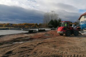 Busko-Zdrój wzmacnia obronę cywilną - Radio Kielce Busko-Zdrój. Budowa Magazynu Obrony Cywilnej / Fot. Marta Gajda-Kruk - Radio Kielce