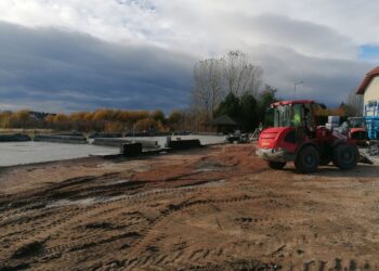 Busko-Zdrój wzmacnia obronę cywilną - Radio Kielce Busko-Zdrój. Budowa Magazynu Obrony Cywilnej / Fot. Marta Gajda-Kruk - Radio Kielce