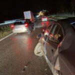 24.10.2025. S7. Mierzawa w powiecie jędrzejowskim. Zderzenie ciężarówki i samochodu osobowego / Fot. policja