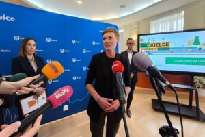 16.10.2025. Kielce. Urząd Miasta. Ogłoszenie wyników tegorocznej edycji Kieleckiego Budżetu Obywatelskiego / Fot. Dariusz Kuc - Radio Kielce