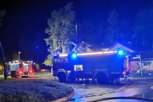 Pożar w restauracji. W akcji siedem zastępów straży