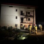 27.10.2025. Sandomierz. Pożar domu / Fot. PSP Sandomierz