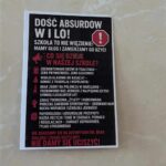 Busko-Zdrój. I Liceum Ogólnokształcące w Busku-Zdroju. Plakat / Fot. archiwum prywatne