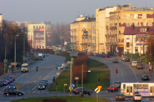 Kielce. Ulica Żelazna. 2 grudnia 2006 r. / źródło: fotopolska.eu