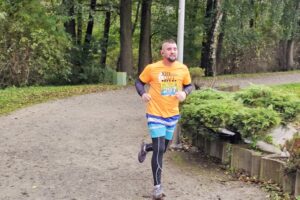 12.10.2025. Ostrowiec Świętokrzyski. XIII MOSiR Gutwin Run 2025 / Fot. Maciej Makuła - Radio Kielce